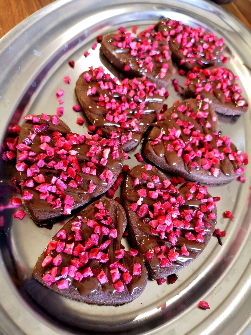Vegán csokis szívek Valentin napra | Vegissima receptek